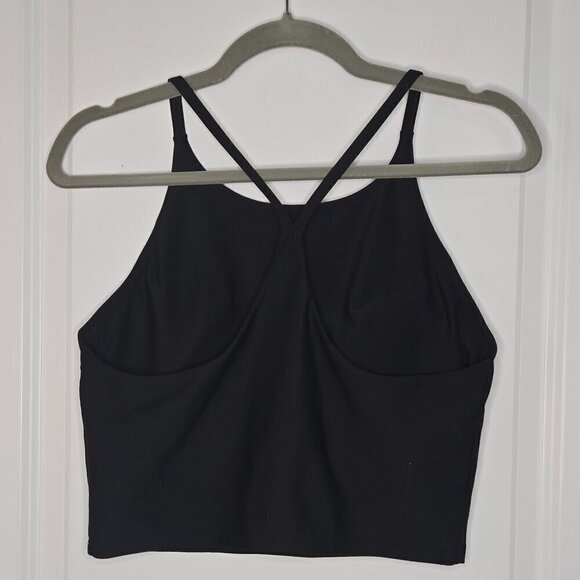 Old Navy Active Powersoft Crop Tank - L Black - Picture 2 of 4